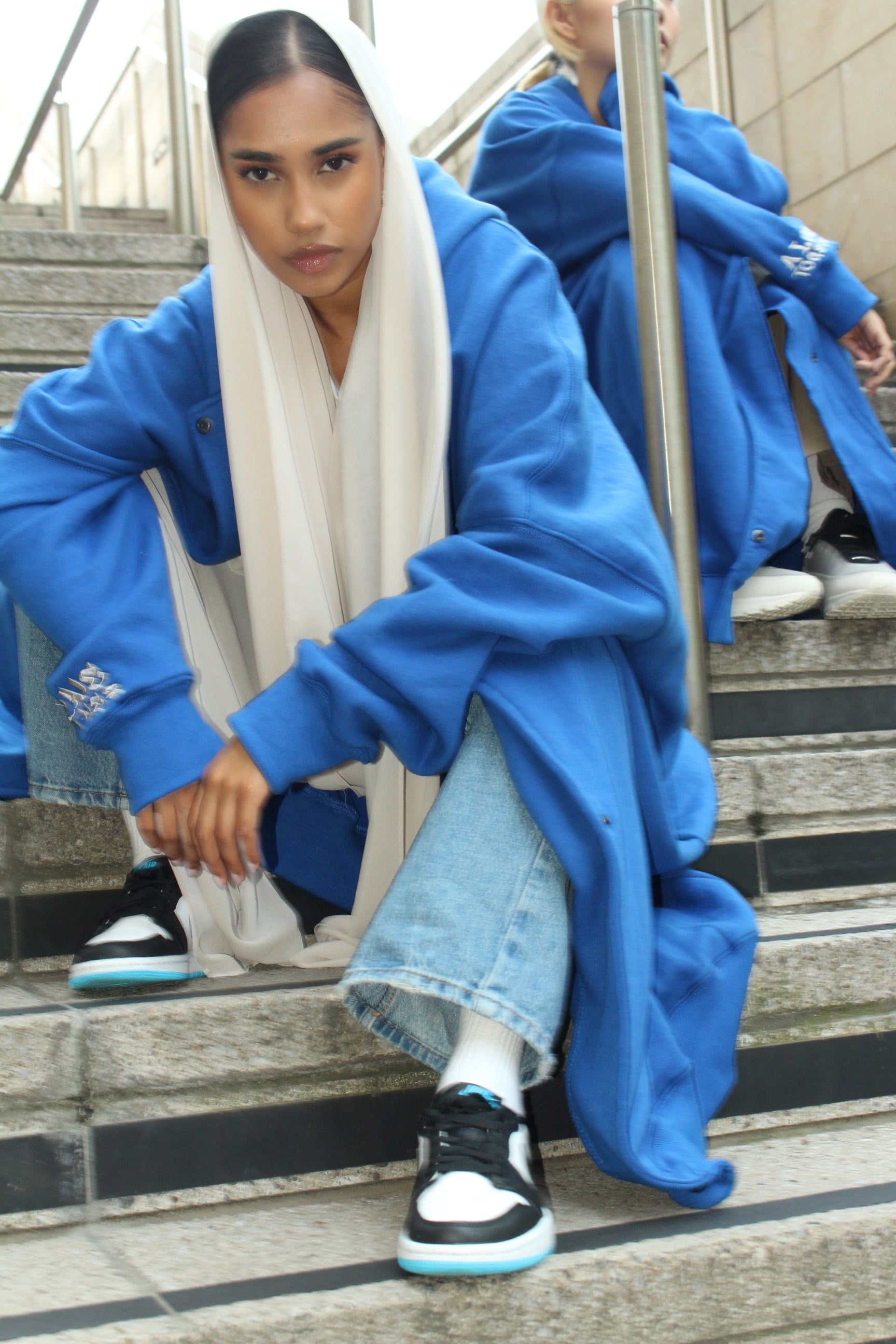 V1 HOODIE - AZURE